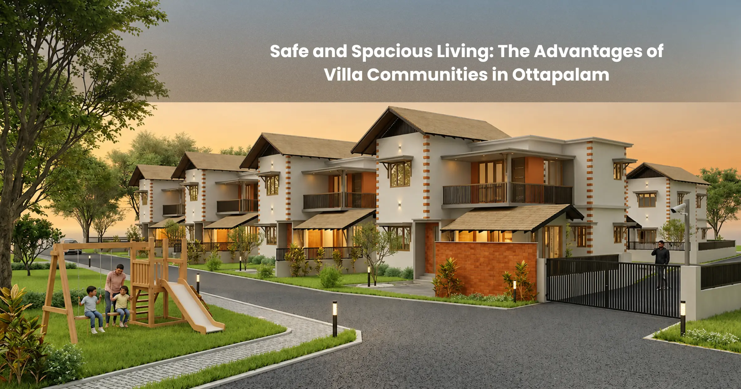 Safe and Spacious Living: The Advantages of Villa Communities in Ottapalam