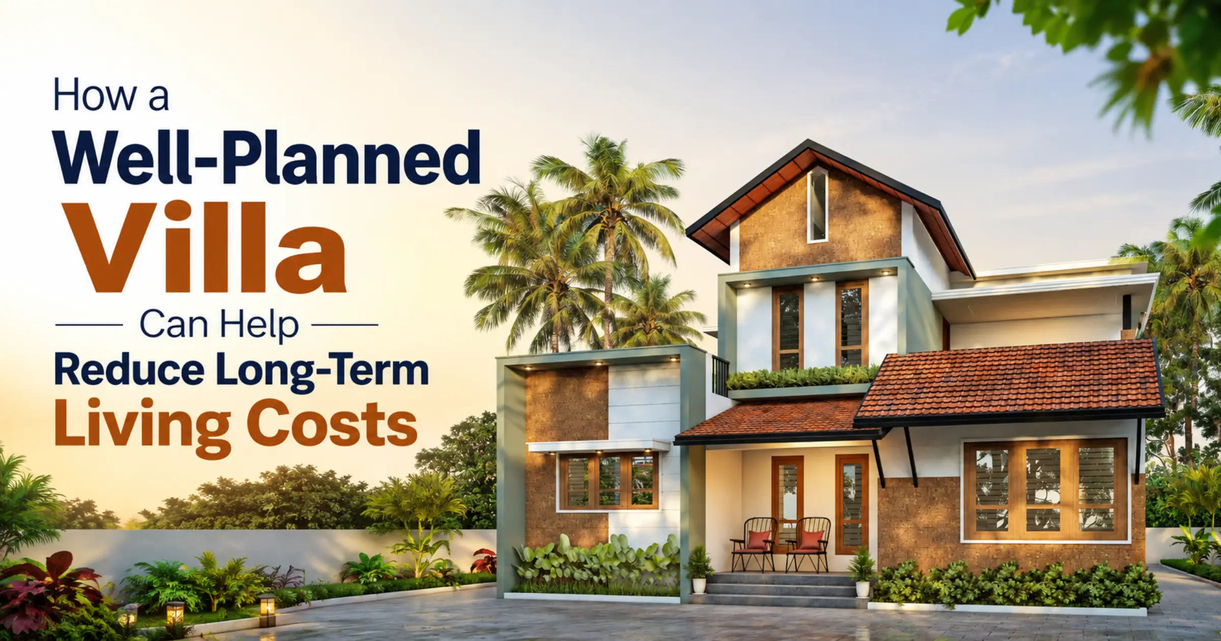 How a Well-Planned Villa Can Help Reduce Long-Term Living Costs